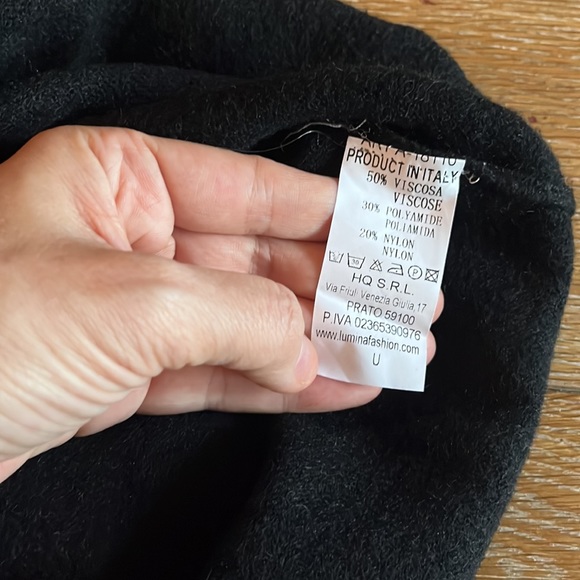 Lumina Italian brand made in Venice sweater dress tunic size medium - Picture 4 of 4